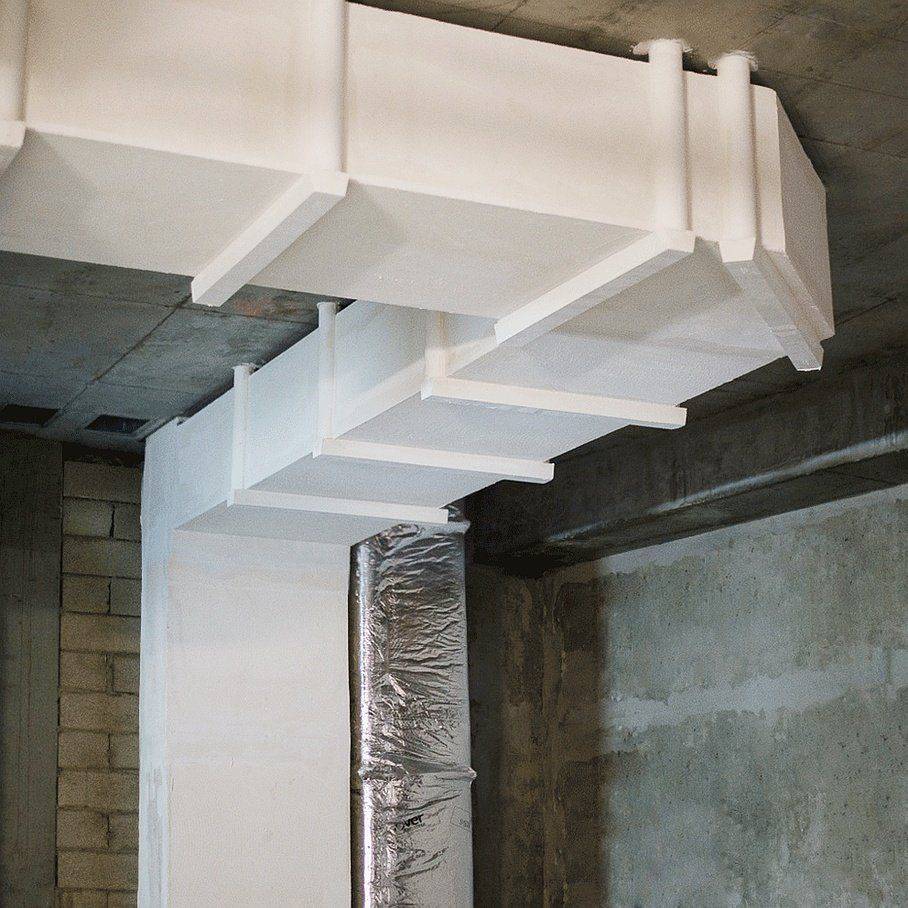 Conduits de désenfumage à Le Petit-Quevilly